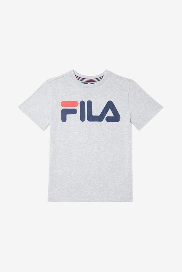 Fila Tričká Detske Siva - Classic Logo Vypredaj - Slovakia 24758-HWNM